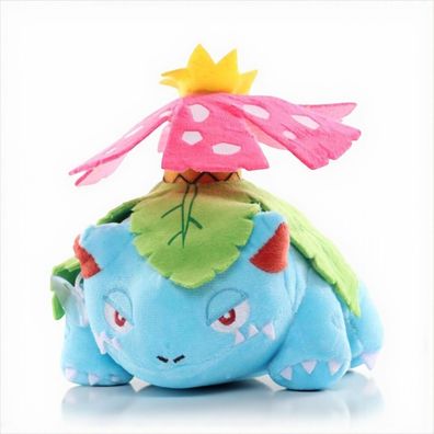 Bisaflor Plüschtier 16 cm - Pokémon Kuscheltier - Weiches Spielzeug