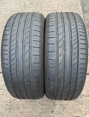 2x Sommerreifen 235/50 R19 99V Continental ContiSportContact 5 SUV DOT16 5,7-6,2mm