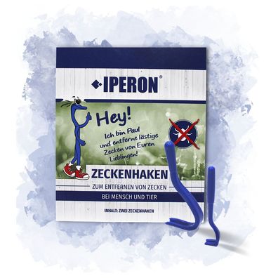 1 Stk. IPERON® Zeckenhaken 2er Set - Wählen Sie Ihr Wunschpaket: 1 Stk