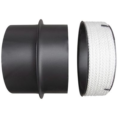 Der Übergang von der Reduzierung aus dem Rohrsystem Ø 130/160