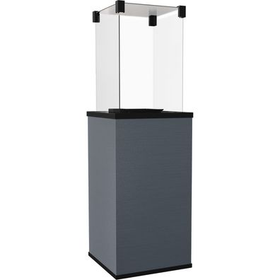 Terrassenheizer Patio Quarzsinter Filo Mercurio manuelle Steuerung 8,2kW