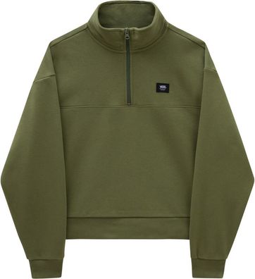 Vans Damen Top Leighton Mock Neck Fleece 000A5V