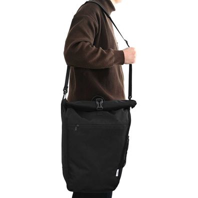 Fahrradtasche Gepäckträger Schwarz 34x16x59 cm Polyester, leicht & robust