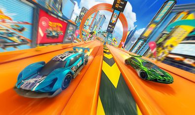 Hot Wheels Rennwagen Essbar Tortenaufleger Torte Geburstag Zuckermasse + NAME11