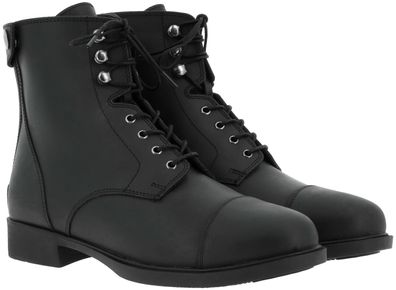 NORTON Nîmes Damen Reitstiefelette Schnürsenkel und Reißverschluss in 2 Farben