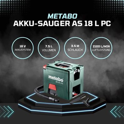Metabo AS 18 L PC