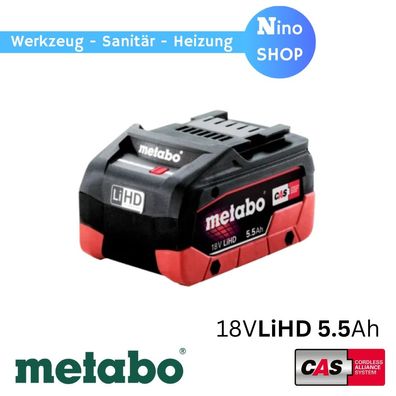 Metabo 18 V 5.5 AH LiHD