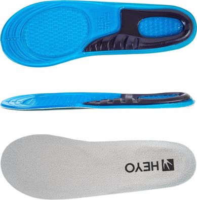Einlegesohlen Gel Schuheinlagen für Arbeitsschuhe Sportschuhe Ergonomisch Silikon