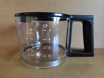 kleine Kaffeekanne Ersatzkanne mit Deckel für 7 Tassen Krups