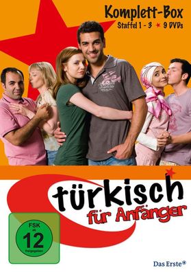 Türkisch für Anfänger Kompl. BOX (DVD) Staffel 1/2/3 9DVDs - Leonine 88843041849
