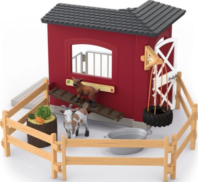 schleich® Farm World Ziegenstall
