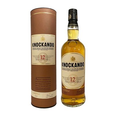 Knockando Single Malt Scotch Whisky 12 Jahre, 43% Vol. 0,7 l