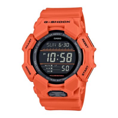 Casio G-Shock GD-010-4ER Uhr Herren, Carbon, Harz, Resin, Orange