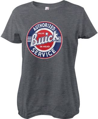 Buick Damen T-Shirt Service Logo Girly Tee GM-5-BUICK002-H52-1
