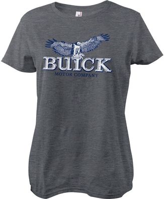 Buick Damen T-Shirt Hawk Logo Girly Tee GM-5-BUICK004-H56-11