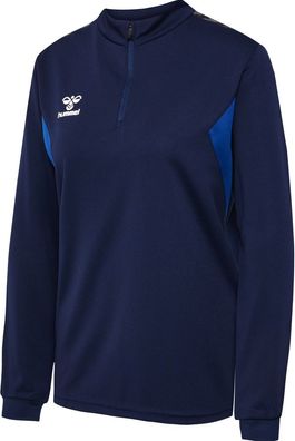 Hummel Damen Longsleeve Hmlauthentic Half Zip Sweat Woman 219975