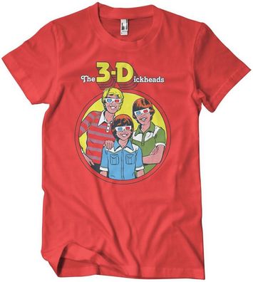 Steven Rhodes T-Shirt The 3-Dickheads T-Shirt DTR-1-SR164-DTF894