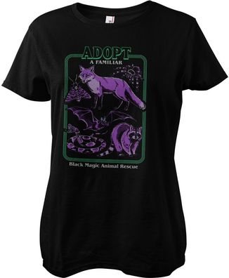 Steven Rhodes Damen T-Shirt Adopt A Familiar 2 Girly Tee DTR-5-SR120-DTF891