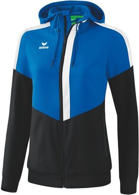 Erima Damen Trainingsjacke Squad Tracktop Jacke Mit Kapuze 20-0019