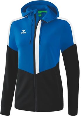 Erima Damen Squad Trainingsjacke Mit Kapuze 20-0012