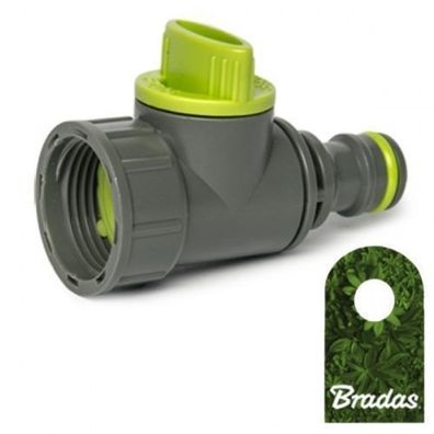 Hahnanschluß mit Ventil Innengewinde 3/4" Hahnstéck LIME LINE BRADAS 0859