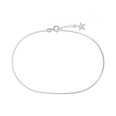 JuwelmaLux Fußkette Stern 925 Silber JL30-04-2998