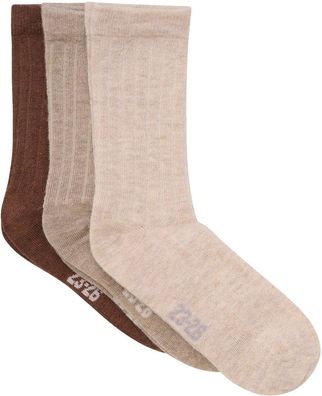 Minymo Kinder Socke Wool Socks Rib 3-Pack 5980