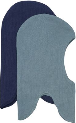 Minymo Kinder Mütze Balaclava Double (2-Pack) 6167