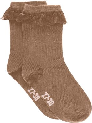 Minymo Kinder Socke Ankle Sock with Lace 6024
