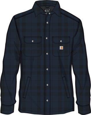 Carhartt Flannel Sherpa-Lined Shirt Jac 107017