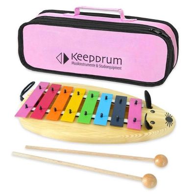 Sonor Glockenspiel MG Maus mit Tasche Pink