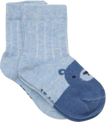 Minymo Kinder Socke Baby Socks (2-Pack) 6637