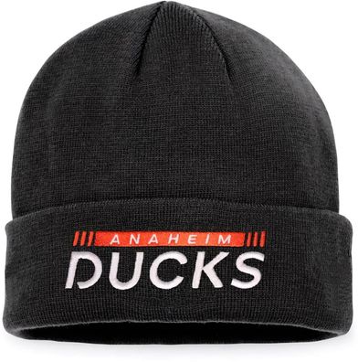 Anaheim Ducks Authentic Prorinkprime Cuffed Beanie 5100265