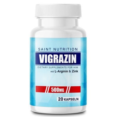 Saint Nutrition® Vigrazin 500mg | für Männer - mehr Potenz - Potenzmittel