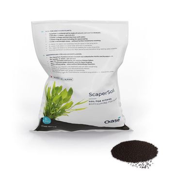 Scaperline Soil Bodengrund schwarz 9 Liter