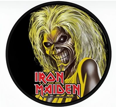 Iron Maiden Essbar Zuckermasse Tortenbild Tortenaufleger + 4 Muffin
