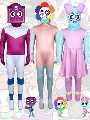 Dandys World Poppy Boxten Karneval Kostum Kleidung fur Kinder Madchen Jungen Neu