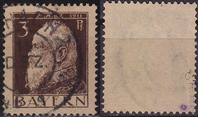 Germany Bayern Bavaria [1911] MiNr 0076 I c ( O/used ) [01] geprüft