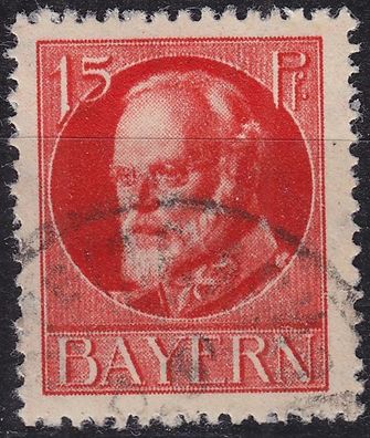 Germany Bayern Bavaria [1916] MiNr 0115 A a ( O/used )
