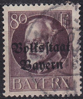 Germany Bayern Bavaria [1919] MiNr 0127 A ( O/used )