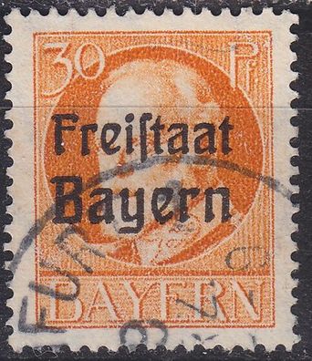 Germany Bayern Bavaria [1919] MiNr 0159 A ( O/used )