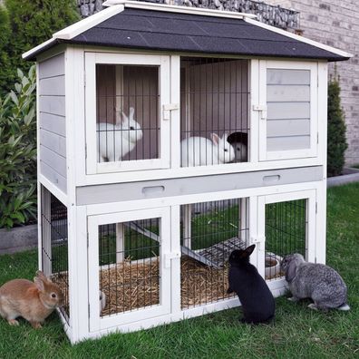 Hasenstall Kaninchenstall Meerschweinchenstall Stadtvilla