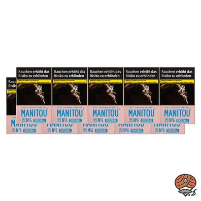 Manitou Organic Blend Original No. 6 Pink Zigaretten OP 10x20 Stück = 1 Stange