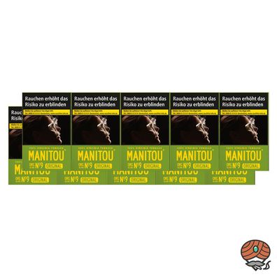 Manitou Organic Blend Original No. 9 Green Zigaretten 10x20 Stück = 1 Stange