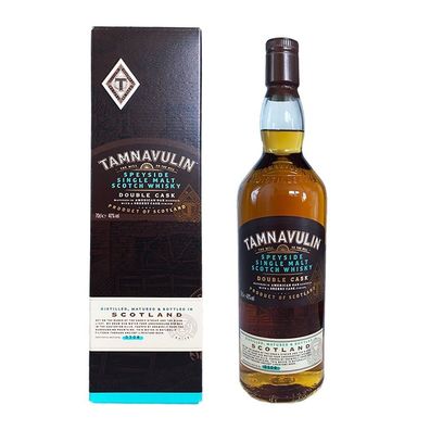 Tamnavulin Double Cask Single Malt Scotch Whisky, 40% Vol. 0,7 l