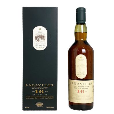 Lagavulin 16 Jahre Islay Single Malt Scotch Whisky, 43% Vol. 0,7 l