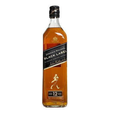 Johnnie Walker Black Label 12 Jahre Blended Scotch Whisky, 40% Vol. 0,7 l
