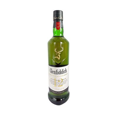 Glenfiddich Single Malt Scotch Whisky 12 Jahre, 40% Vol. 0,7 l