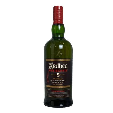 Ardbeg Wee Beastie 5 Jahre Islay Single Malt Scotch Whisky, 47,7% Vol. 0,7 l