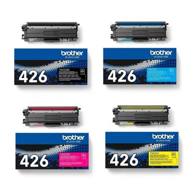 Brother Super-Jumbo-Tonerkassette TN426BK TN426M TN426Y TN426C